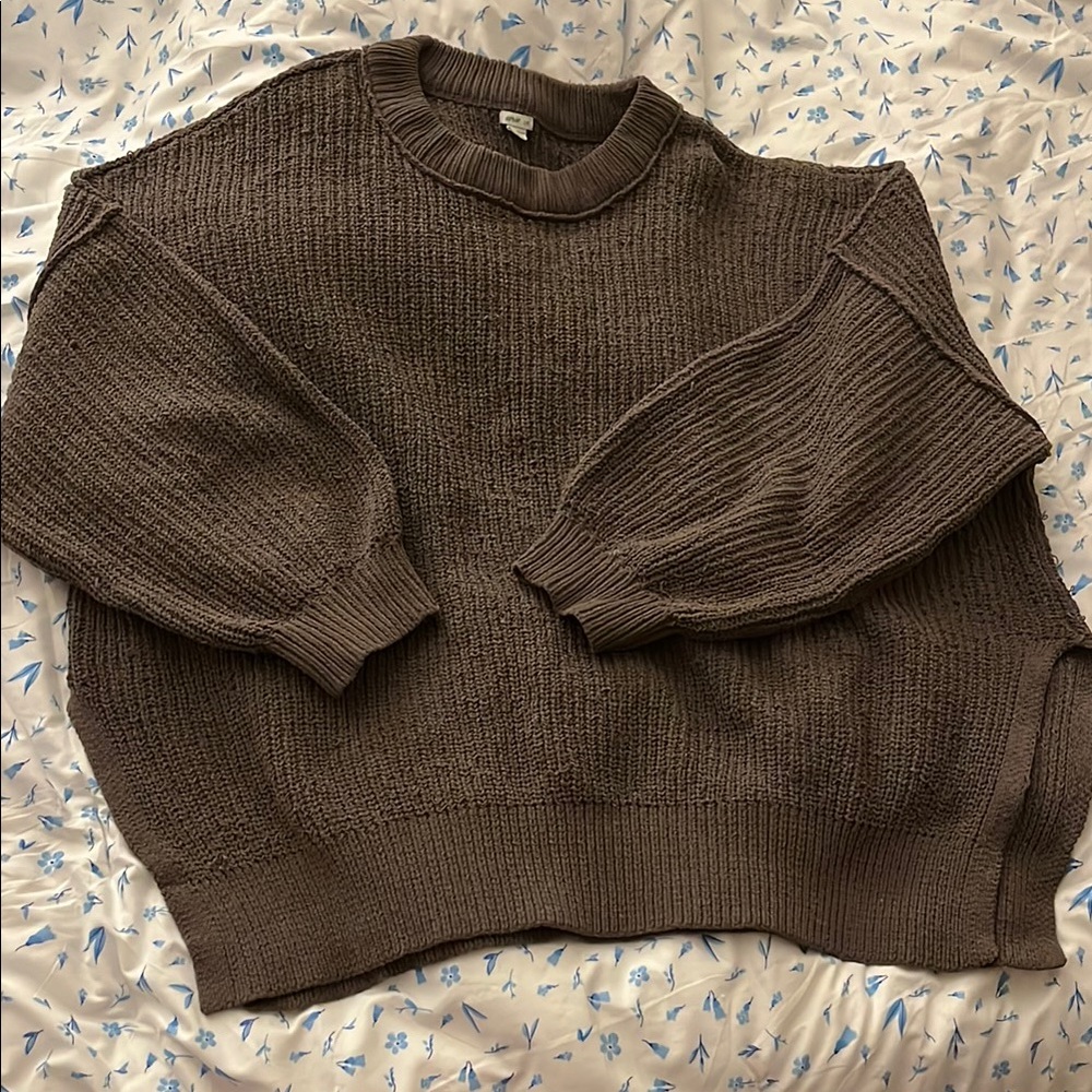 Aerie Brown Sweater